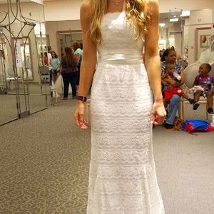 David's Bridal Wedding Gown